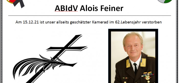 ABI Alois Feiner ist verstorben